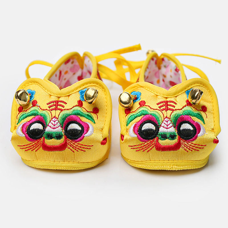 Handmade Soft Bottom Embroidery Years Old Kid's Shoes