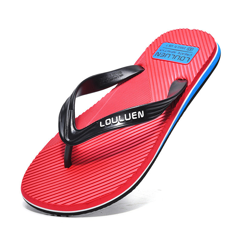 Neue Herren Sommer rutschfeste Flip-Flop Outdoor-Flip-Flops