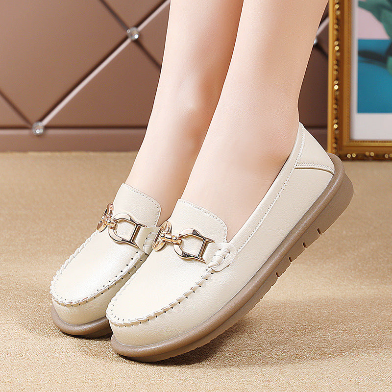 Women's Korean Style Soft Bottom Pumps Flat Loafers