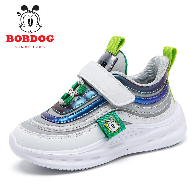 Boy's Winter Fleece-lined Warm Keeping Cotton Kid's Shoes