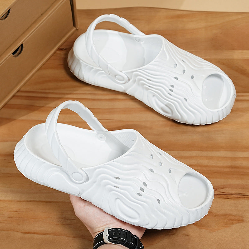 Men's Outdoor Stylish Driving Can Wear Large Size Flip Flops