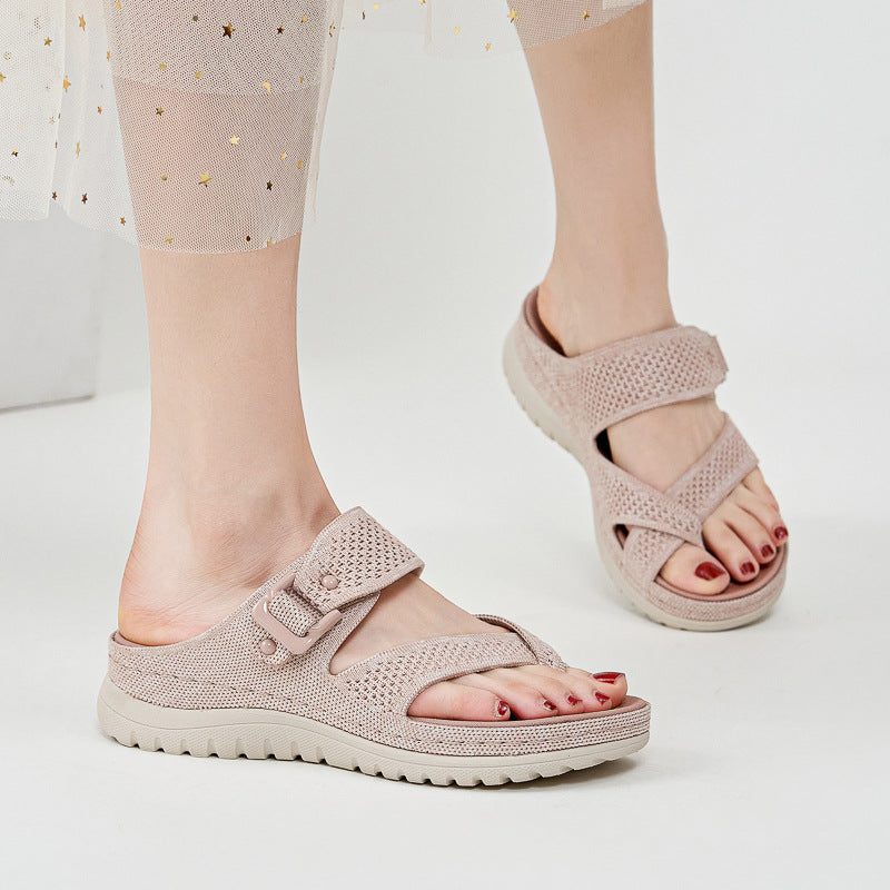 Women's Trendy Stylish Sports Velcro Platform Sandals