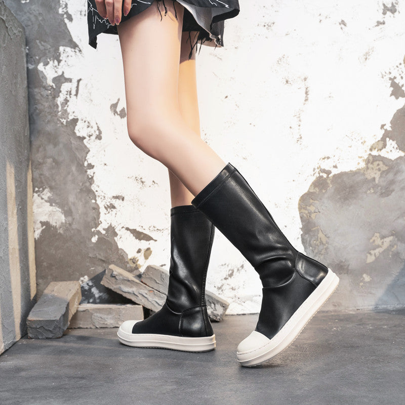 Women's Thin Goddess Short Tang Qi Olivia Boots