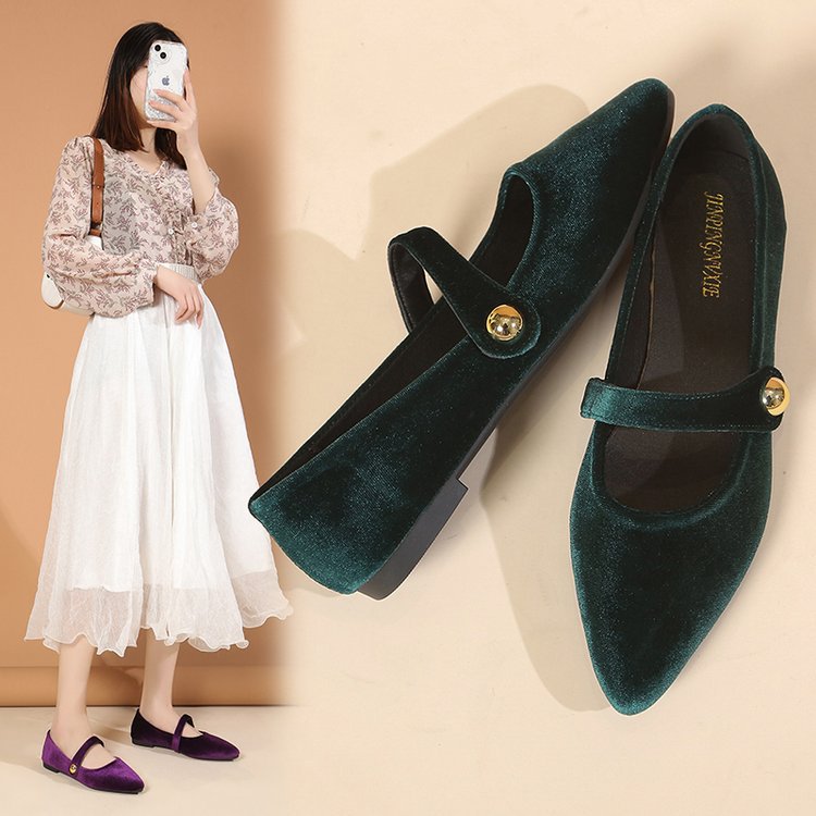 Damen Mary Jane Pumps im koreanischen Stil, modische Damenschuhe