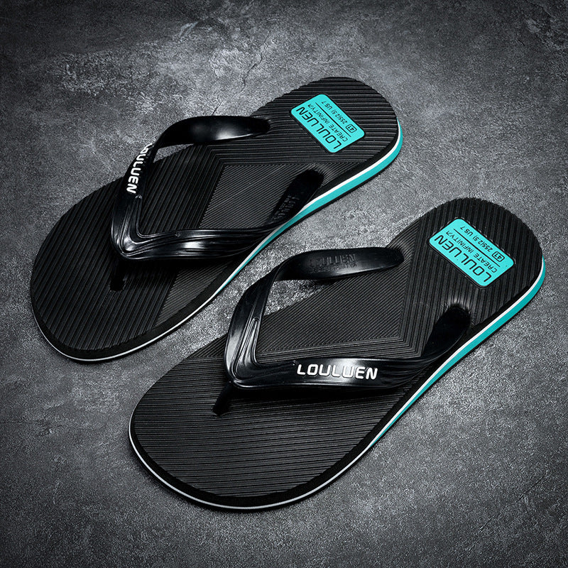 Neue Herren Sommer rutschfeste Flip-Flop Outdoor-Flip-Flops