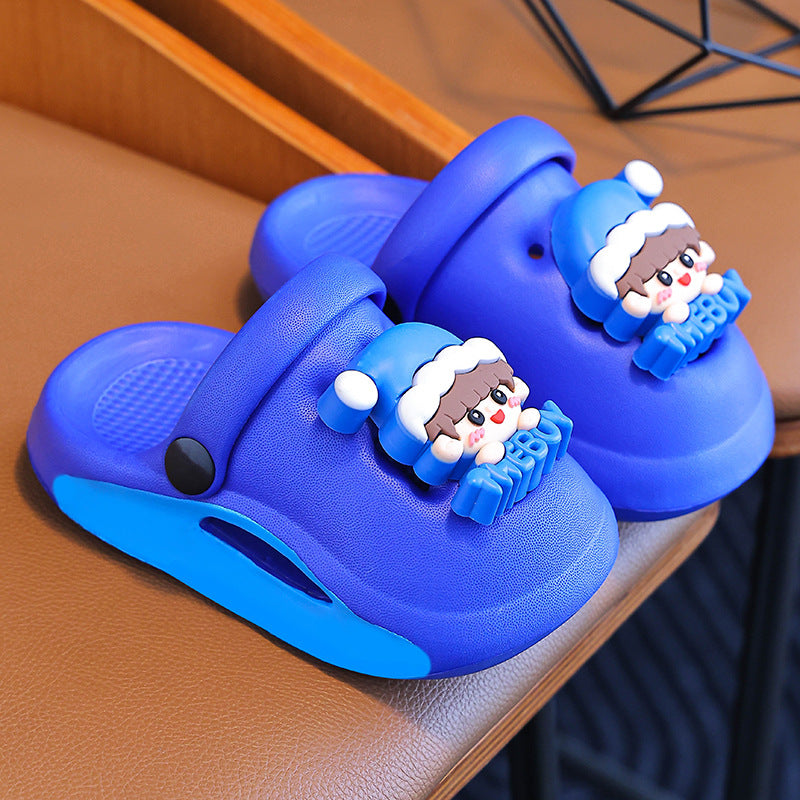 Children's Summer Boy Little Bath Bathroom Medium Kid's Shoes