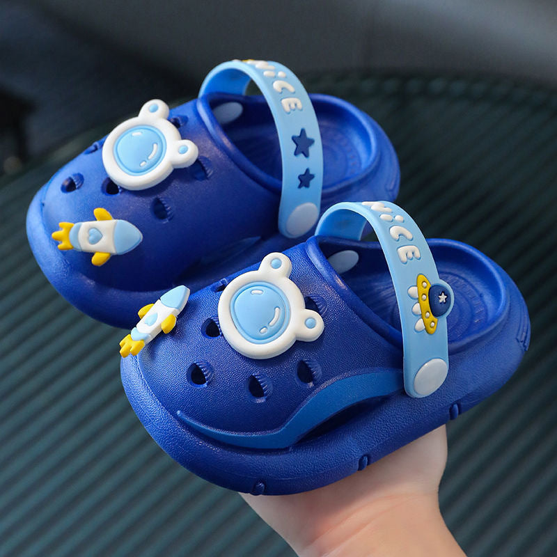 Chaussures pour enfants à semelle souple pour garçons et filles avec motif ours mignon