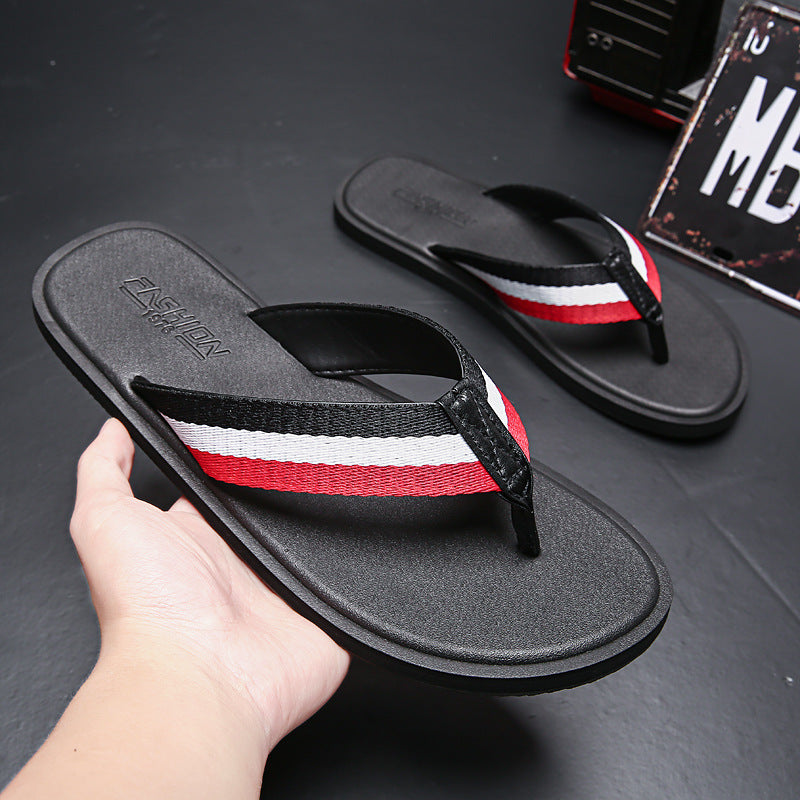 Men's Summer Outdoor Soft Bottom Wear Resistance Flip Flops