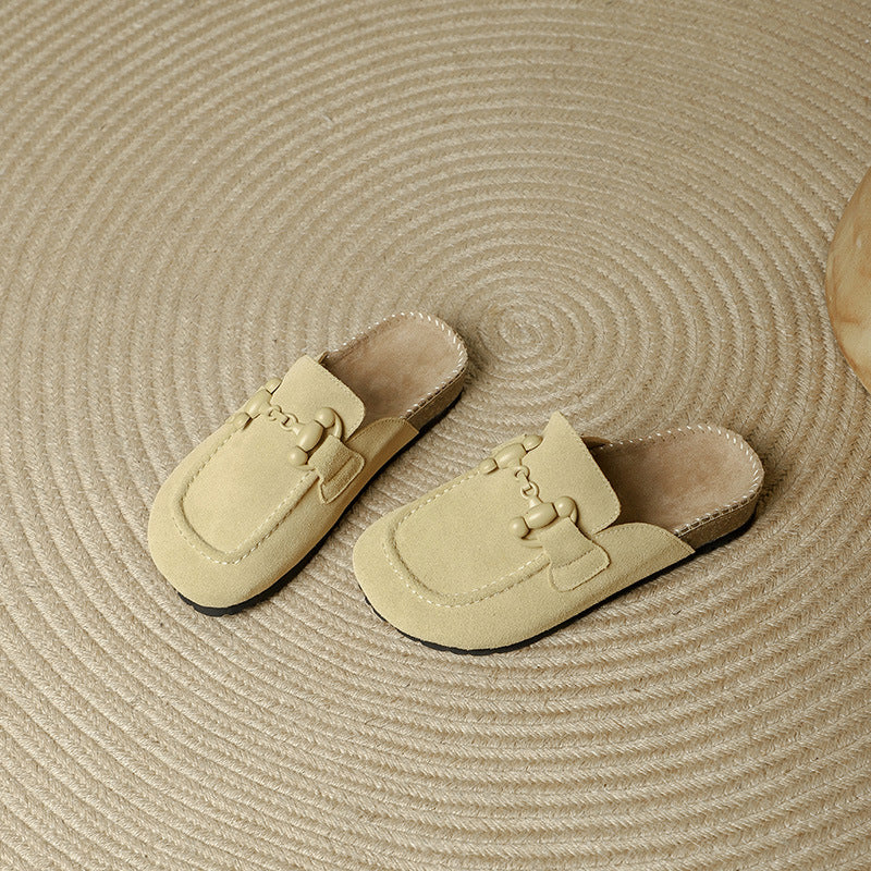 Chaussons Birkenstock à bout fermé et boucle rétro pour femmes