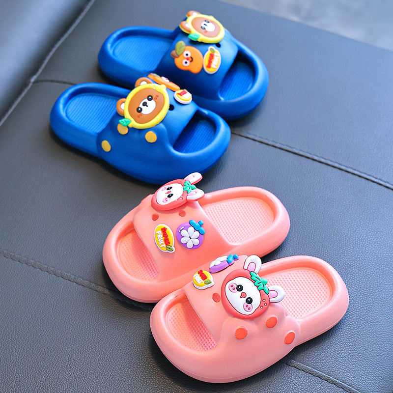 Children's Summer Boys Soft Bottom Indoor Bath Sandals