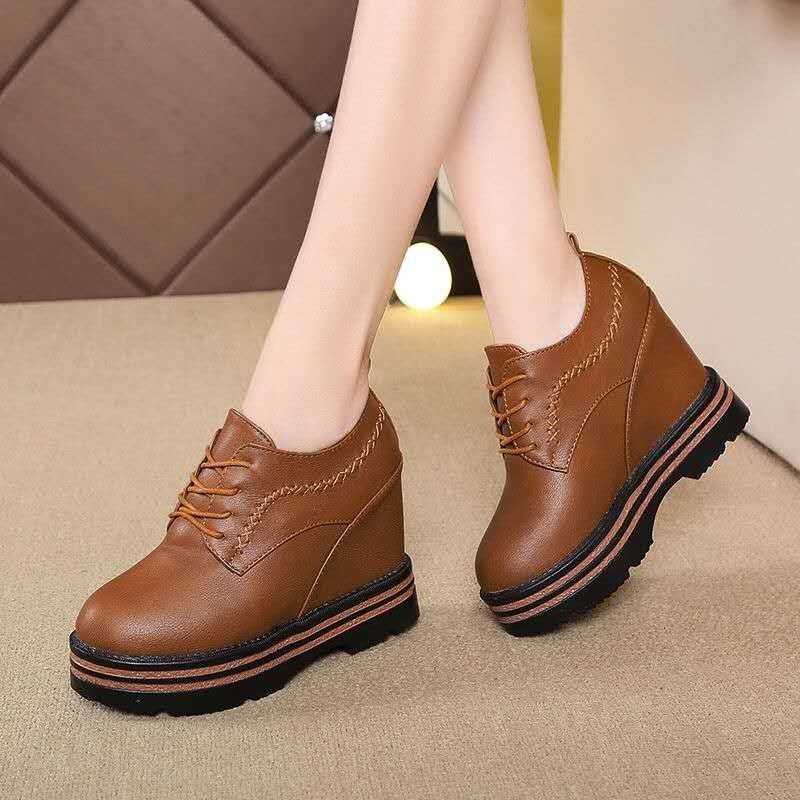 Women's Height Increasing Single-layer Korean High Platform Women's Shoes