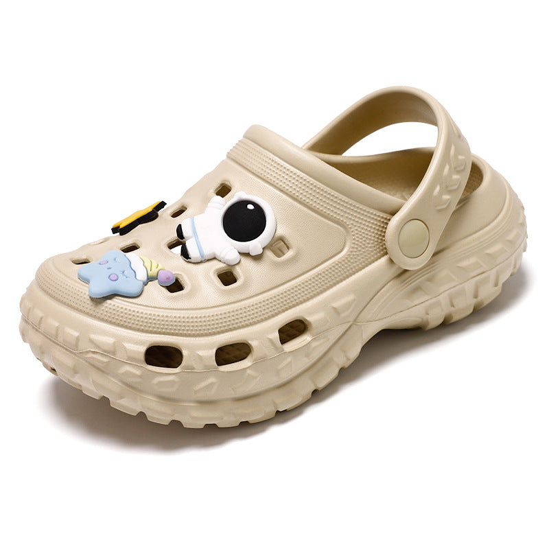 Women's & Men's Hole Summer Wear Cute Soft Bottom Kid's Shoes