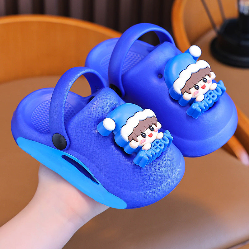 Children's Summer Boy Little Bath Bathroom Medium Kid's Shoes