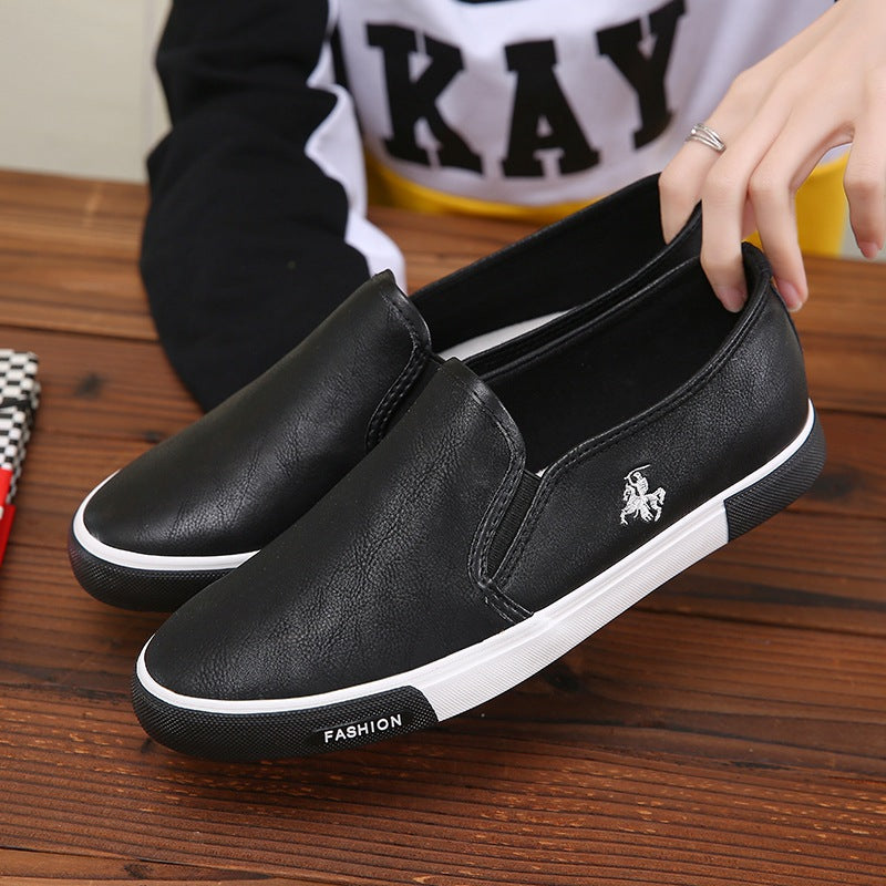 Stylish Men's Summer Slip-on White Size Casual Shoes