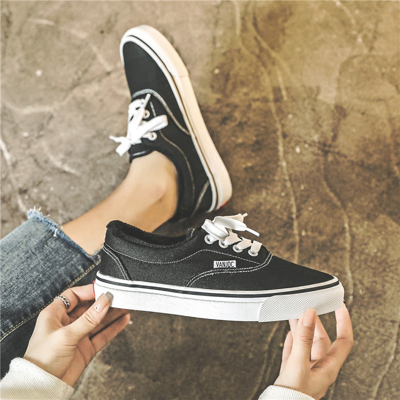 Men's Spring Korean Style Trendy All-match Low-top Sneakers