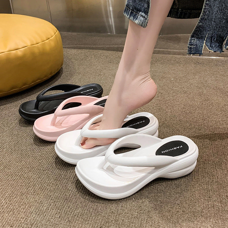 Attractive Popular Summer Platform Beach Outdoor Slippers