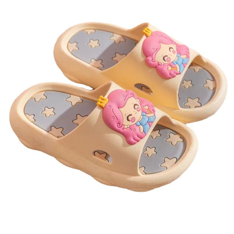 Children's Summer Cartoon Cute Indoor Soft Bottom Sandals