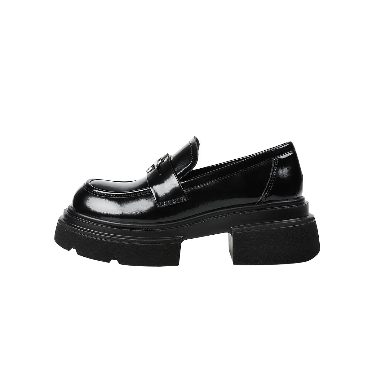 Platform Female Genuine Muffin Bottom British Loafers