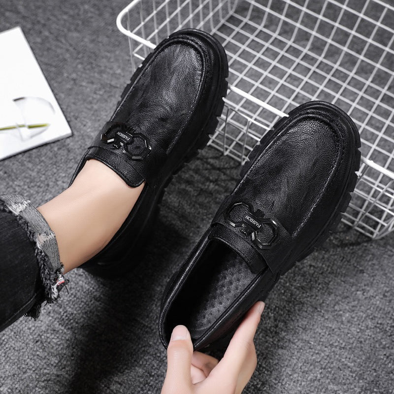 Chaussures de cuisine imperméables noires décontractées pour hommes Spring Chef