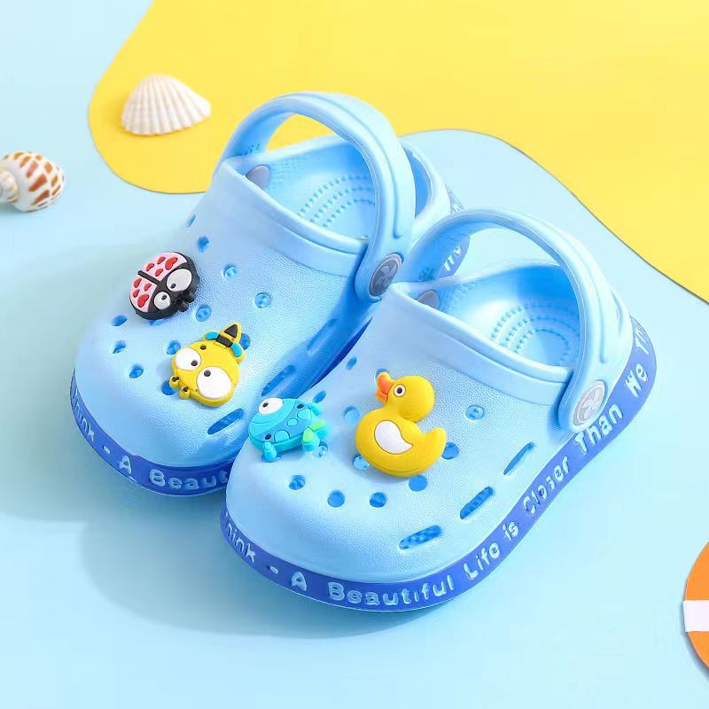 Chaussures d'intérieur pour enfants garçons semelle souple bébé plage enfants