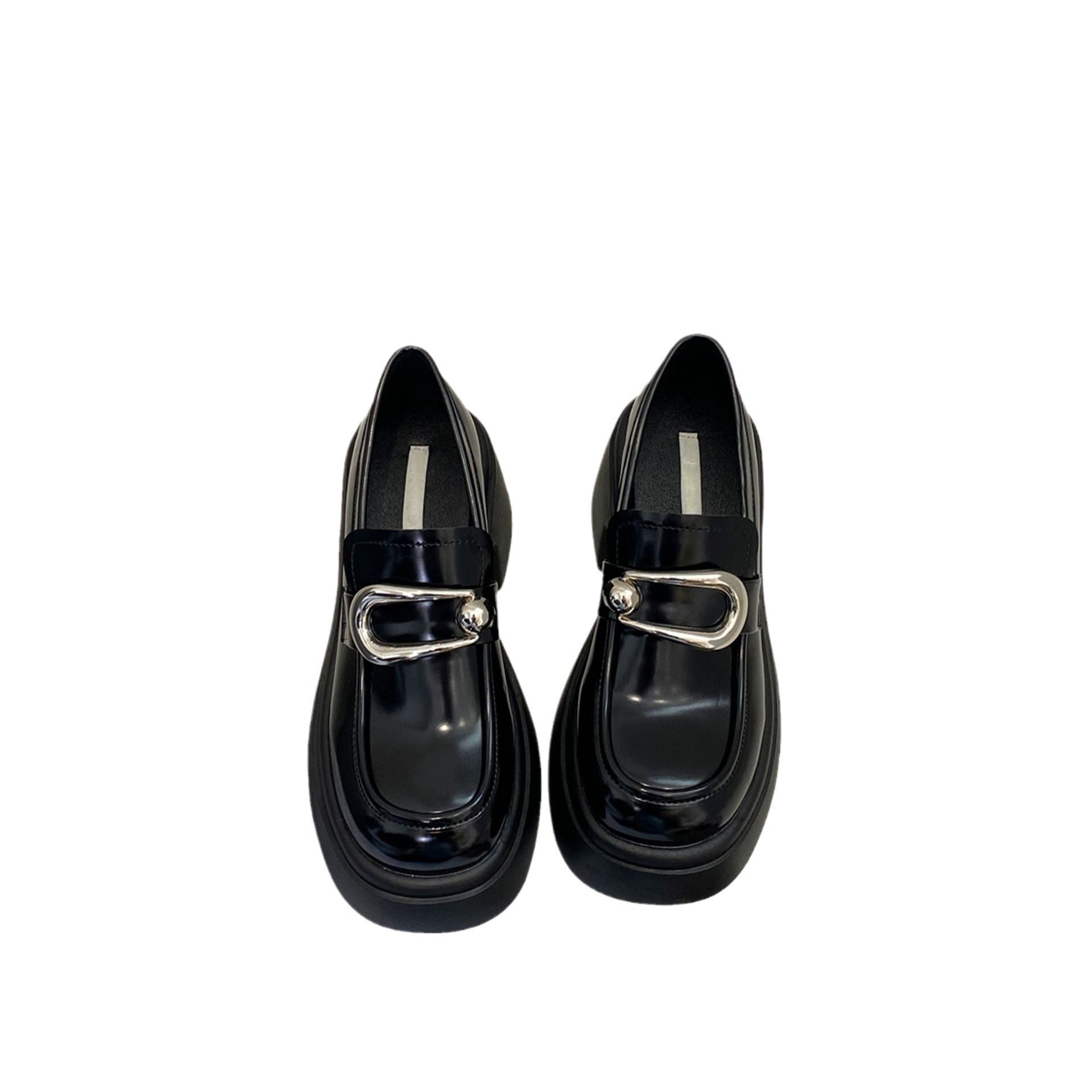 Women's Height Increased Comfortable Retro British Style Loafers