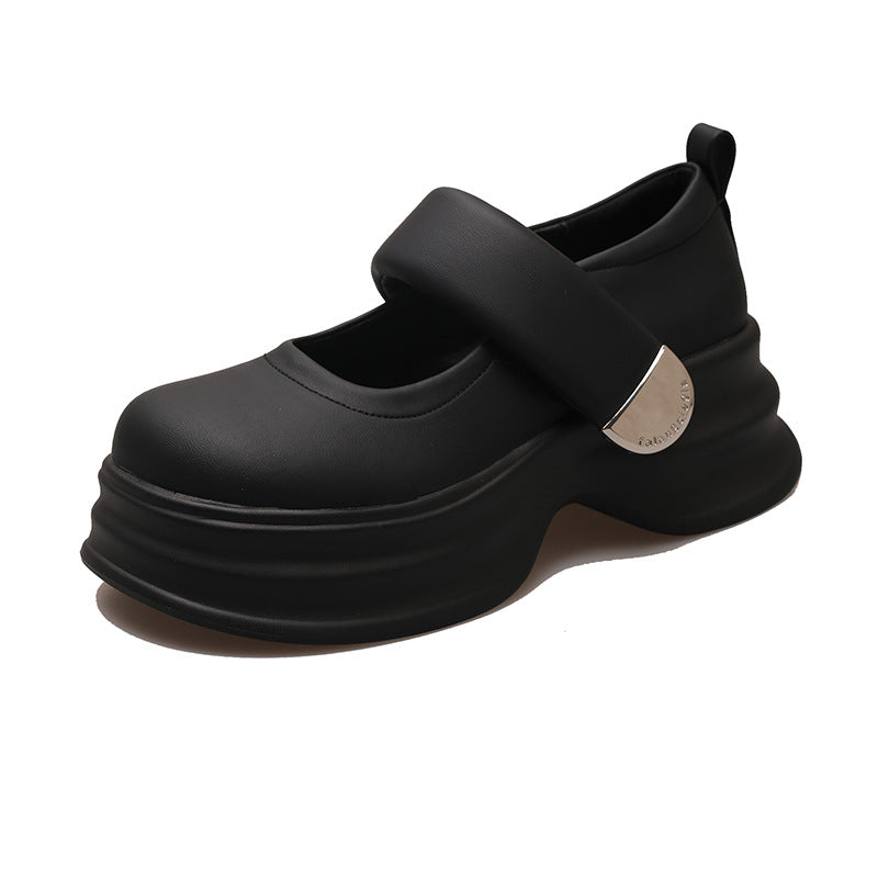 Women's Style Mary Jane High Autumn Velcro Women's Shoes