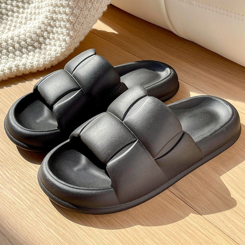 Women's Thick-soled Indoor Non-slip Bathroom Bath Couple's House Slippers