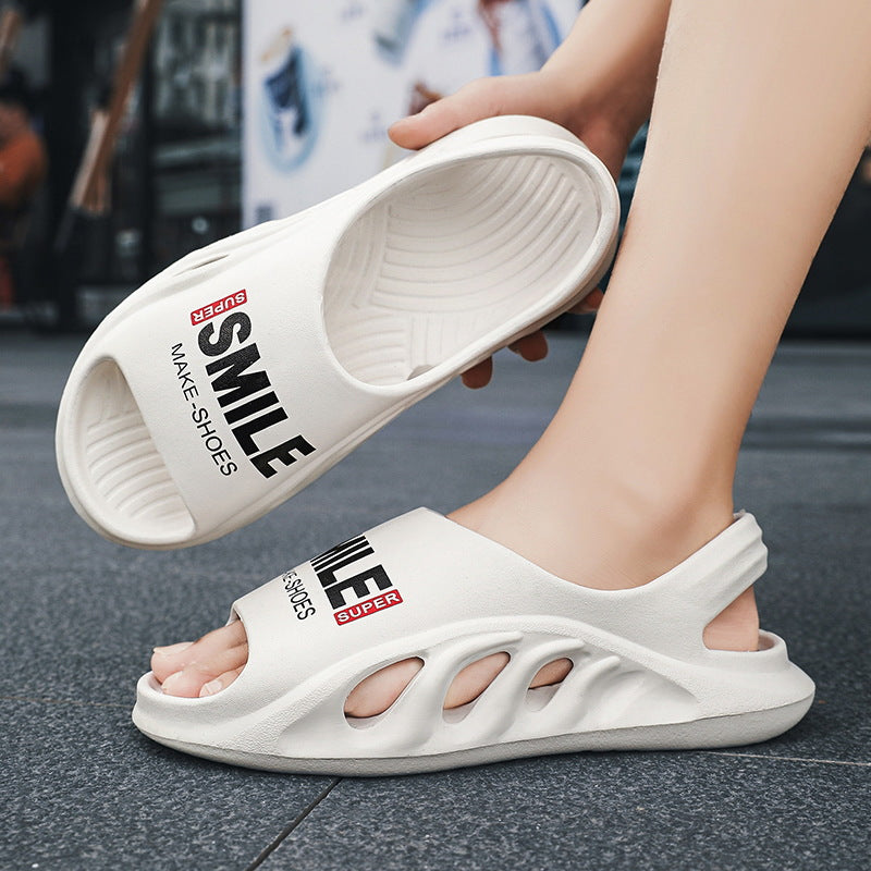 Sommer Plus Size Paar Atmungsaktive Außensandalen