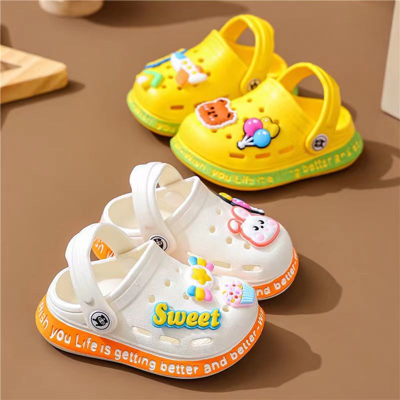 Chaussures d'intérieur pour enfants garçons semelle souple bébé plage enfants