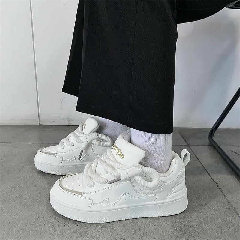 Women's Summer Niche Bread White Korean Style Versatile Sneakers