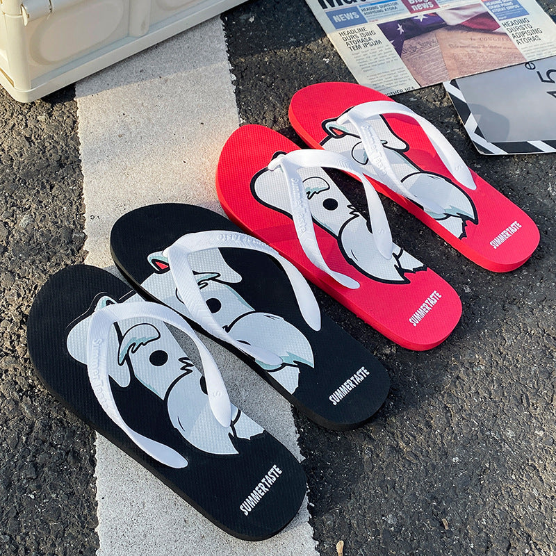 Herren Flip-Flops Sommer Flip-Flop Strand Persönlichkeit tragen Flip-Flops