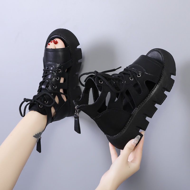 Women's High-top Roman Summer Korean Style Platform Sandals
