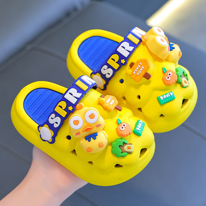 Children's Summer Hole Cartoon Toddler Beach Sandals