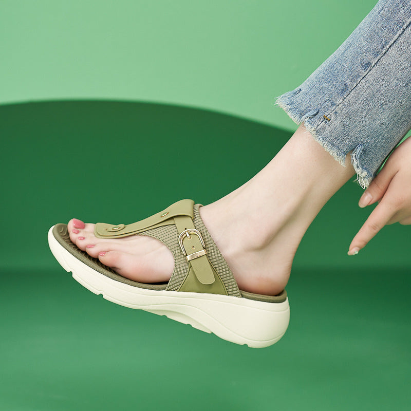 Zapatillas cómodas antideslizantes ligeras de plataforma clásicas de moda