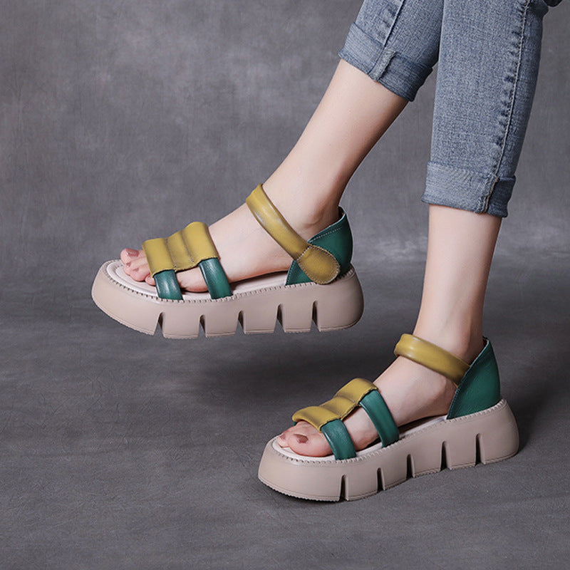 Women's Bottom Open Toe Roman Style Summer Sandals