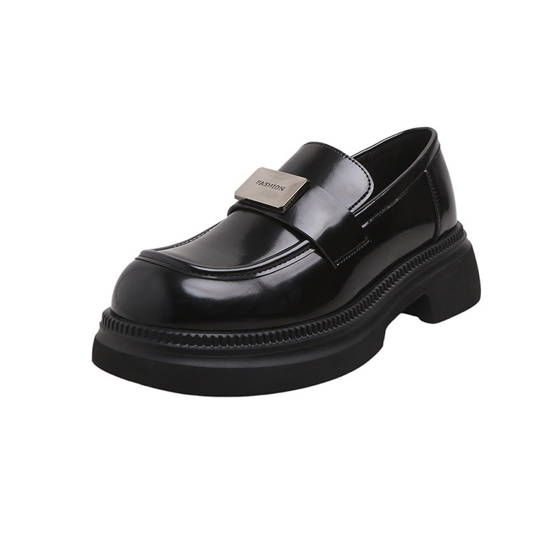 Mocassins ronds authentiques de style britannique pour femmes