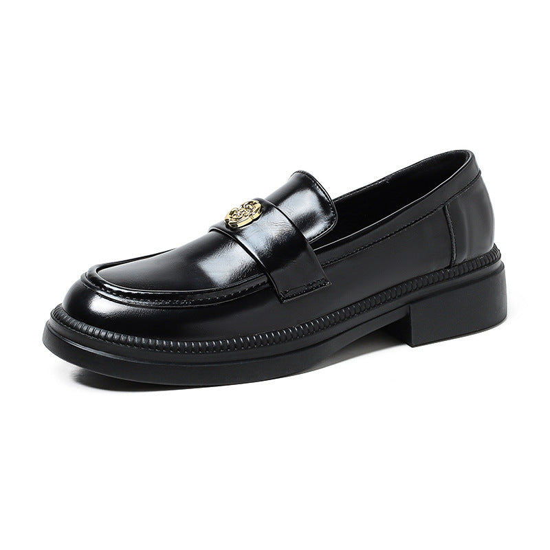 Kleine Loafer „Camellia Love Of Flower“ für Damen in Gold