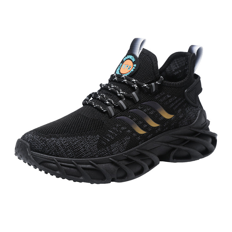 Men's Comfortable Platform Breathable Light Running Outdoor Sneakers