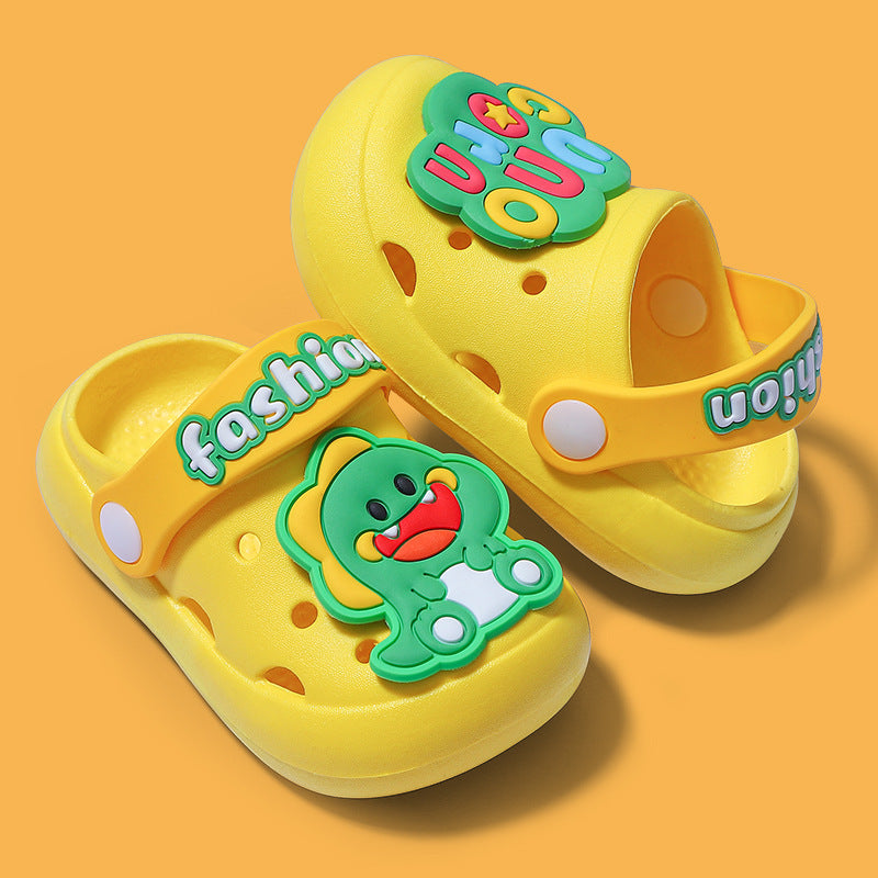 Children's Summer Hole Cartoon Home Wear Soft Kid's Shoes