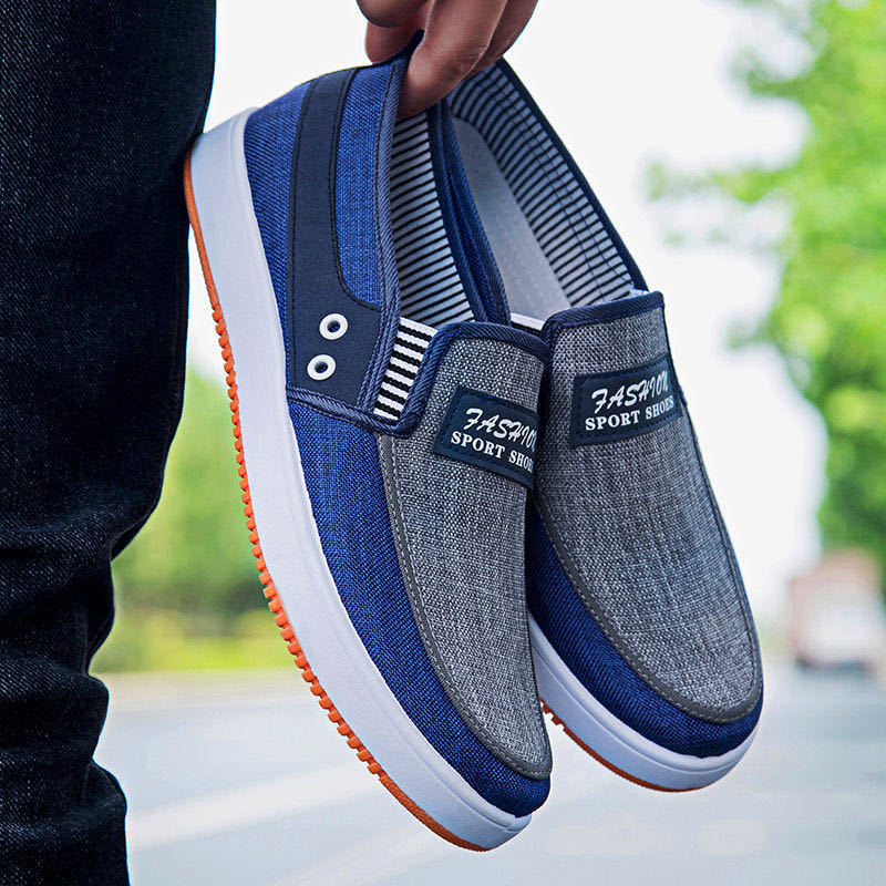 Classic Men's Summer Breathable Trendy Versatile Canvas Shoes