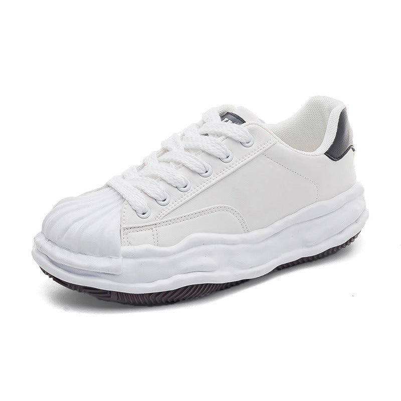 Women's Fashion White Dissoed Mcqueen Sports Stylish Casual Shoes
