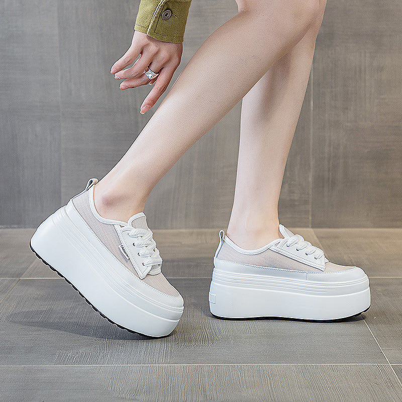 Women's Mesh White For Summer All-match Fashion Casual Shoes