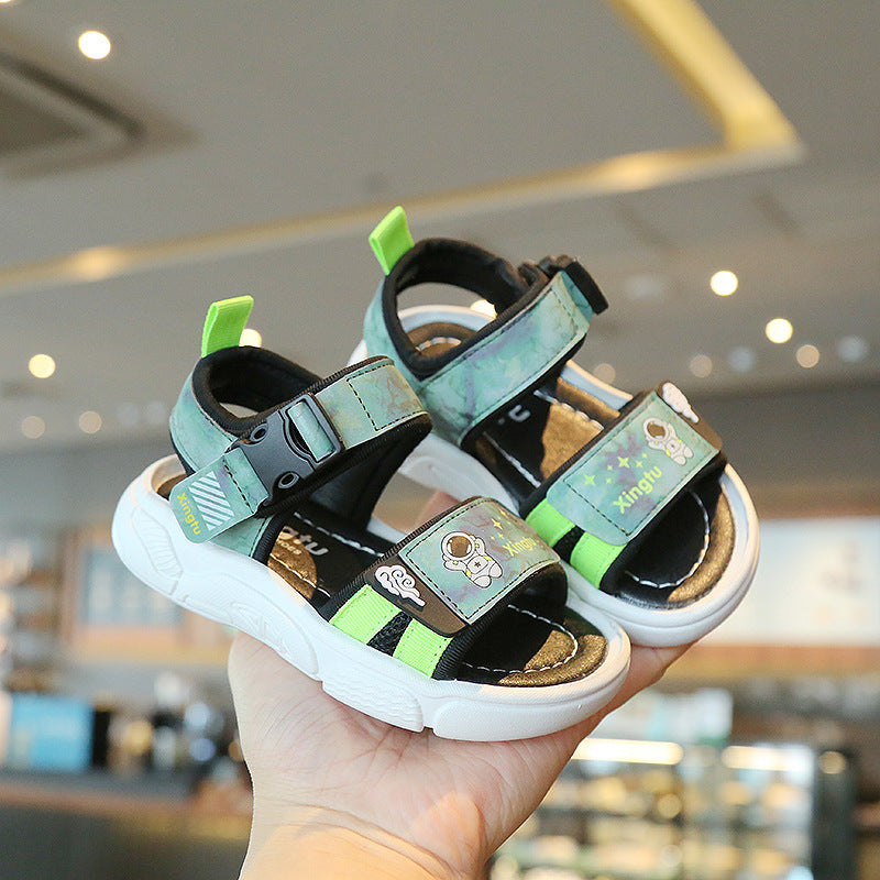 Children's Boys Summer Comfortable Fashion Beach Cartoon Sandals