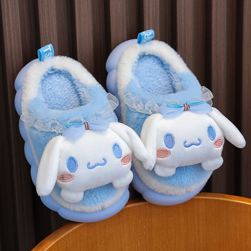 Cute Cartoon Cotton Fleece-lined Thick Comfortable Kid's Shoes