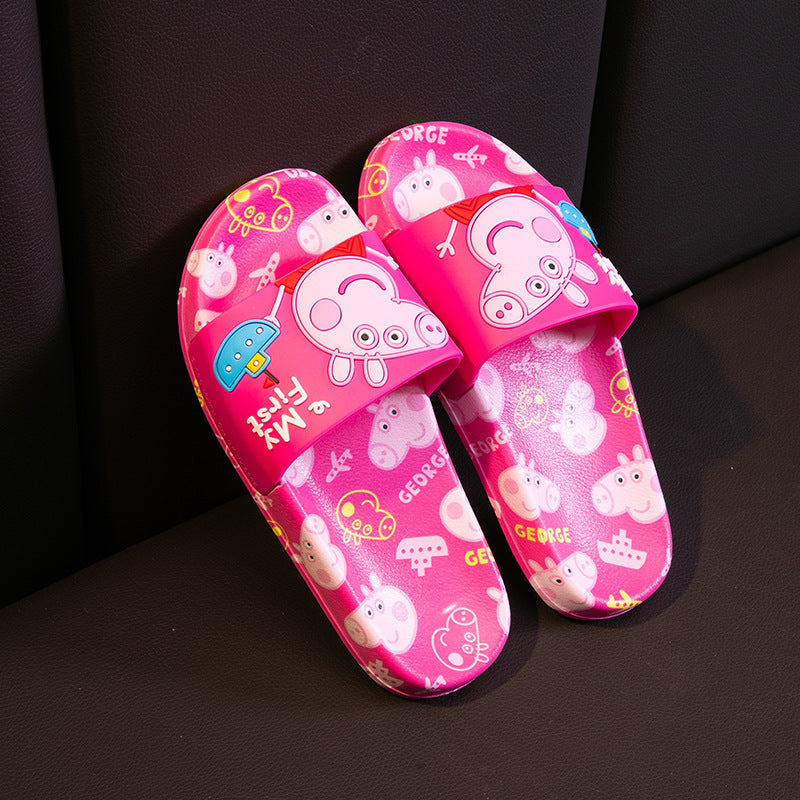 Women's & Men's Pig Summer Home Printed Bathroom Sandals