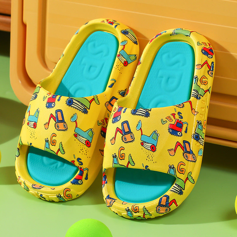 Children's Cartoon Boys Indoor Outdoor Breathable Sandals