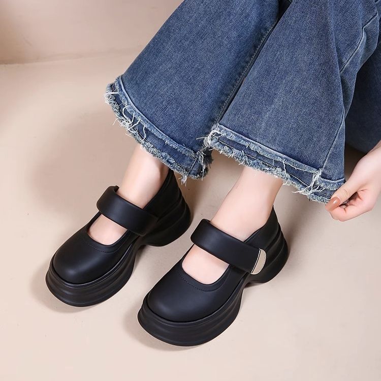 Women's Style Mary Jane High Autumn Velcro Women's Shoes