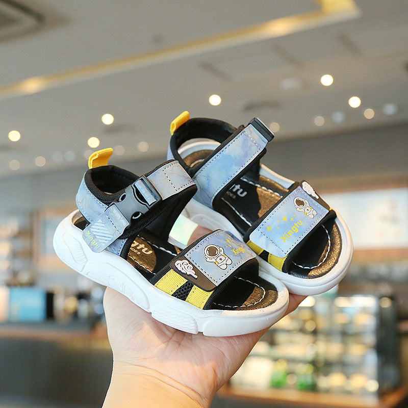 Children's Boys Summer Comfortable Fashion Beach Cartoon Sandals