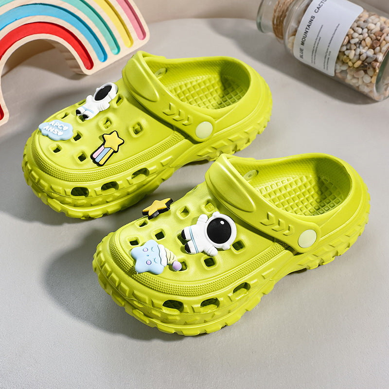 Women's & Men's Hole Summer Wear Cute Soft Bottom Kid's Shoes