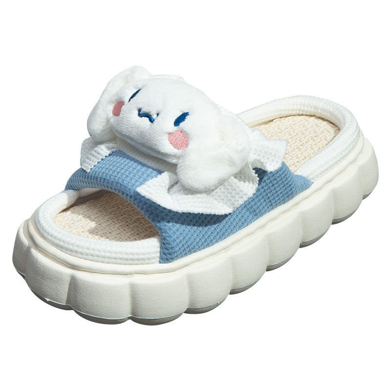 Women's For Cinnamoroll Babycinnamoroll Four-floor Breathable Thickening House Slippers